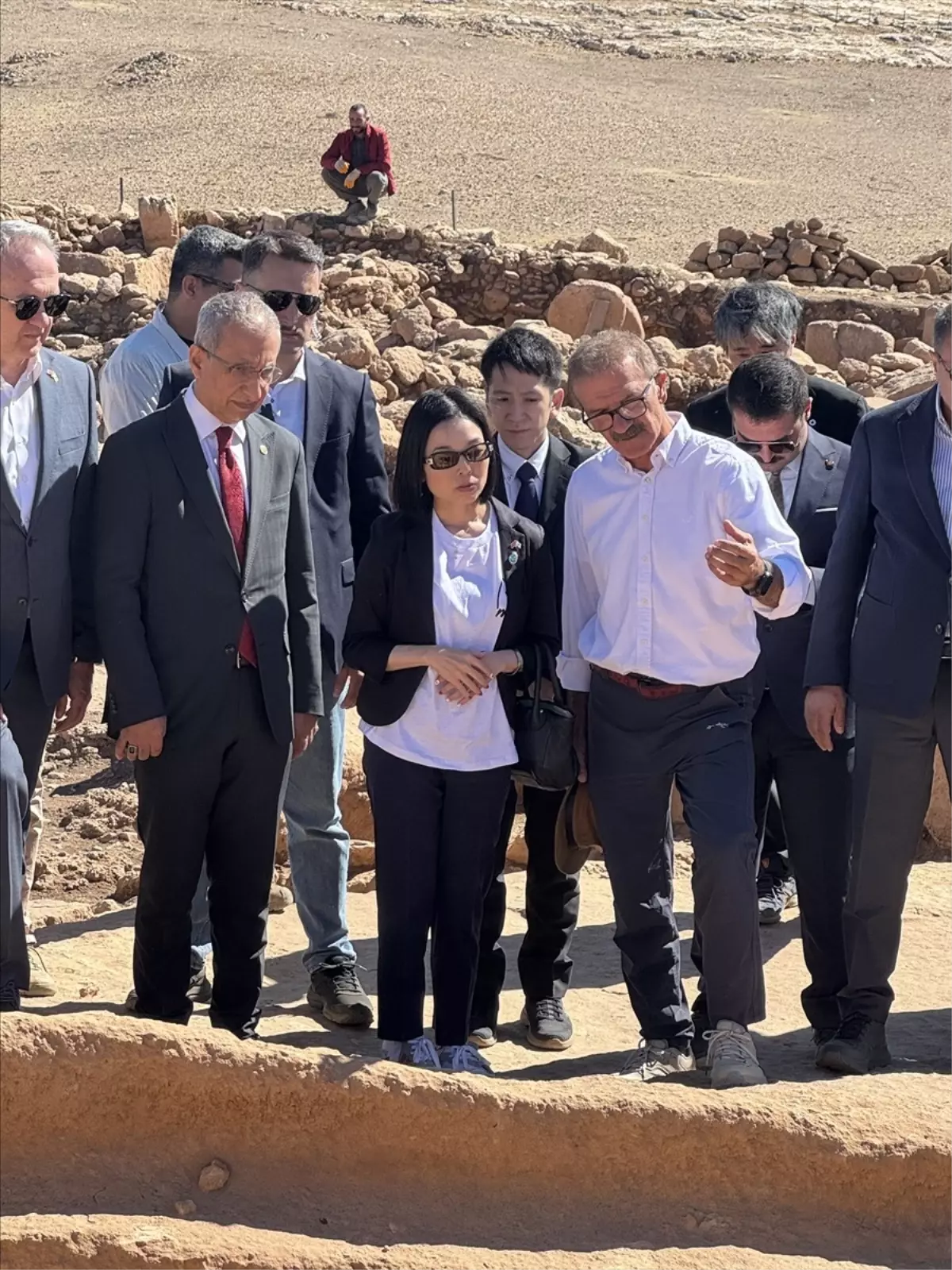 Japon Prensesi Akiko, Şanlıurfa’da Kazı Alanlarını Ziyaret Etti