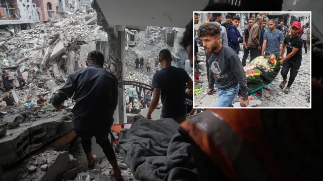 Katil İsrail’in Gazze’ye düzenlediği saldırılarda 12 Filistinli hayatını kaybetti