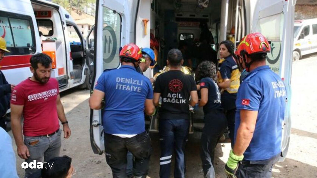 Madendeki göçükten 2 işçi kurtarıldı