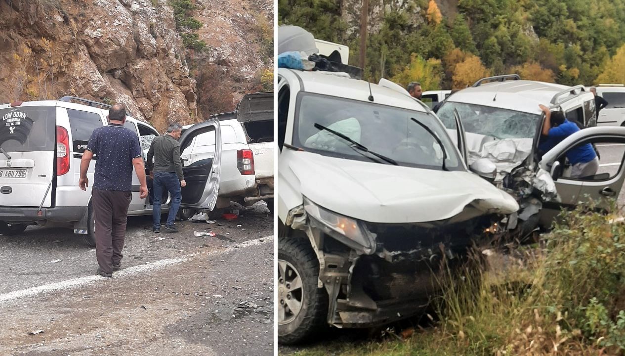 Artvin’de zincirleme kaza: 4 yaralı