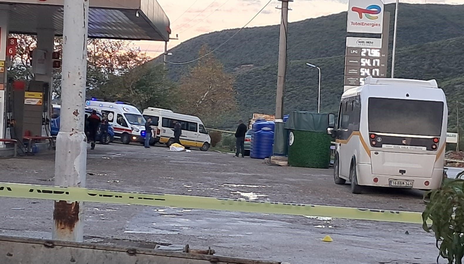 Bursa’da benzinlikte çatışma! 1 ölü, 1 yaralı