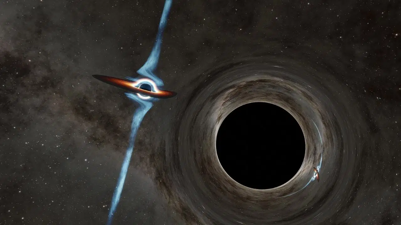 İlk kez iki karadeliğin birbirinin etrafında döndüğü görüntülendi