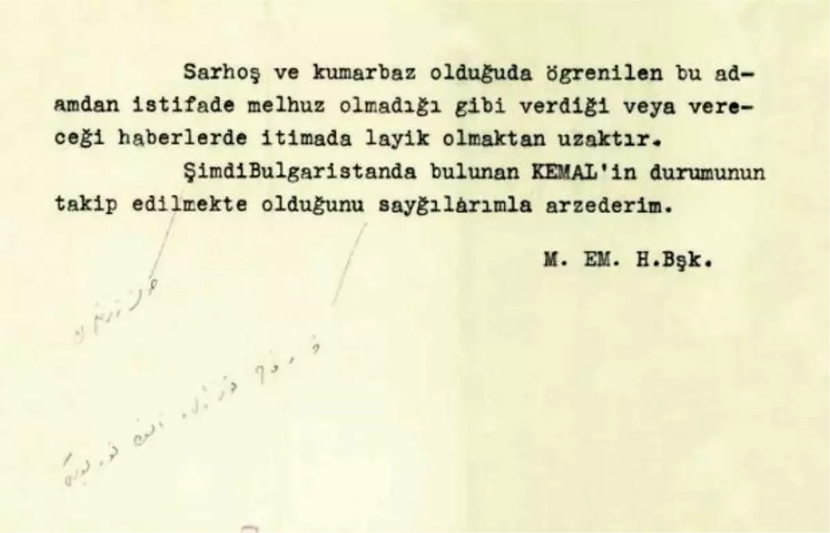 MİT’ten ‘İngiliz Kemal’ Raporları Açıklandı