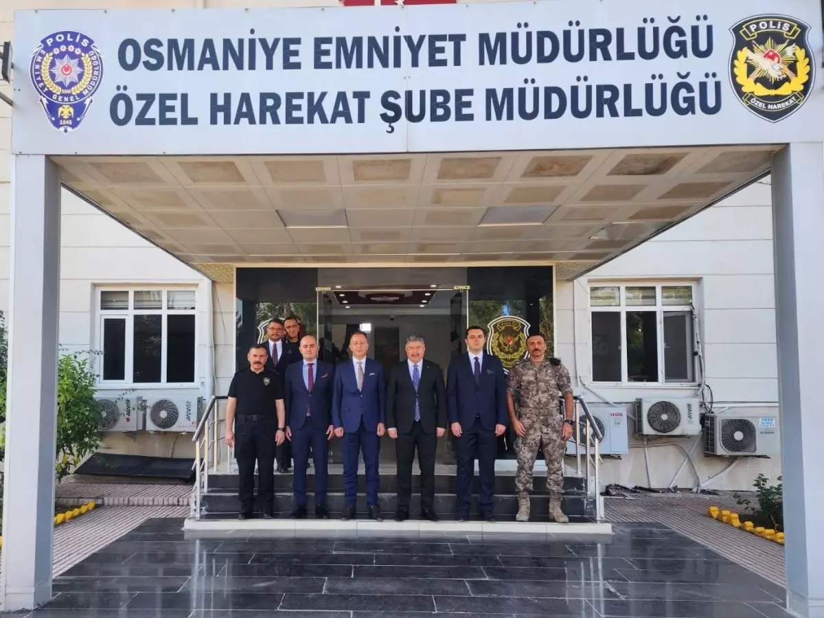 Osmaniye’den Özel Harekat Polislerine Suriye Uğurlaması