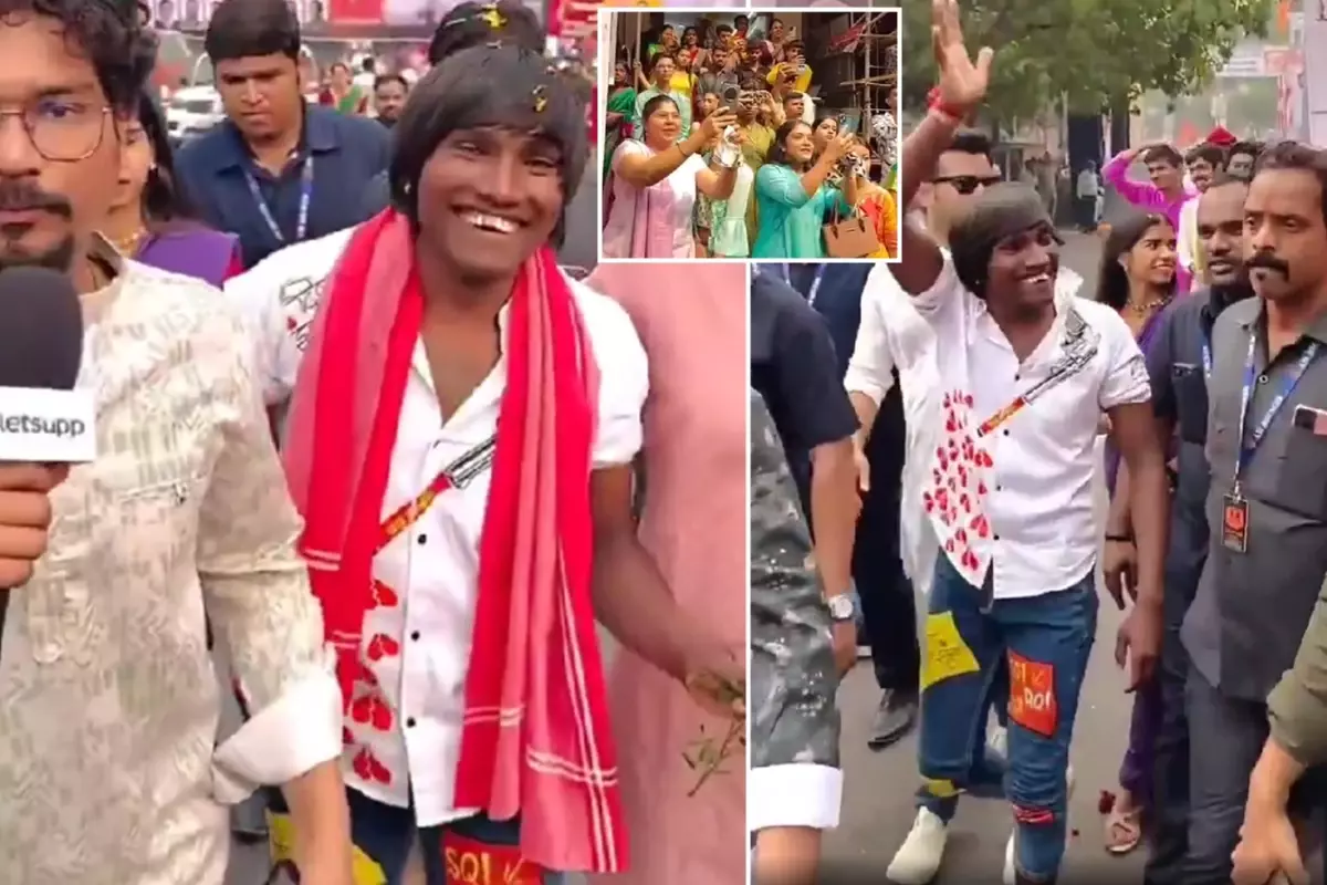 Ülkenin ünlü aktörü genç kızların ilgisinden adım atamadı