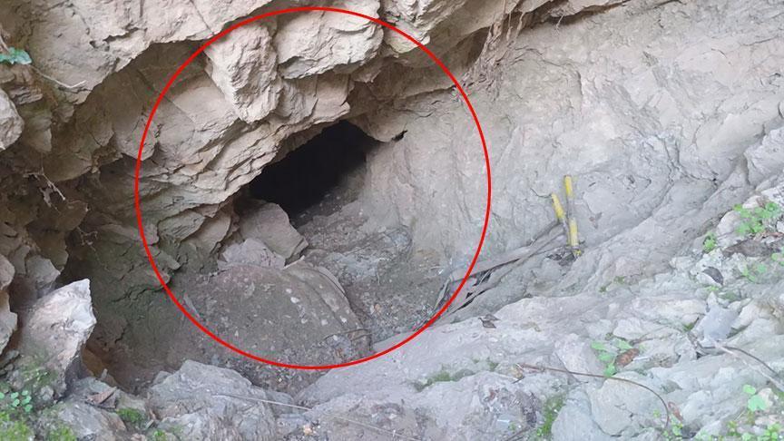 Ferhat Dağı’na şoke eden detay! Tepeden içeriye doğru 15 metre…