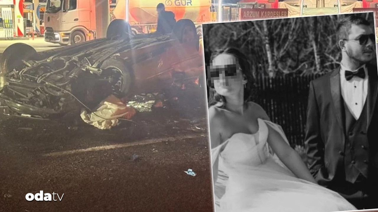 Ankara’da feci kaza… Üç aylık evlilerdi… Genç çifti kaza ayırdı