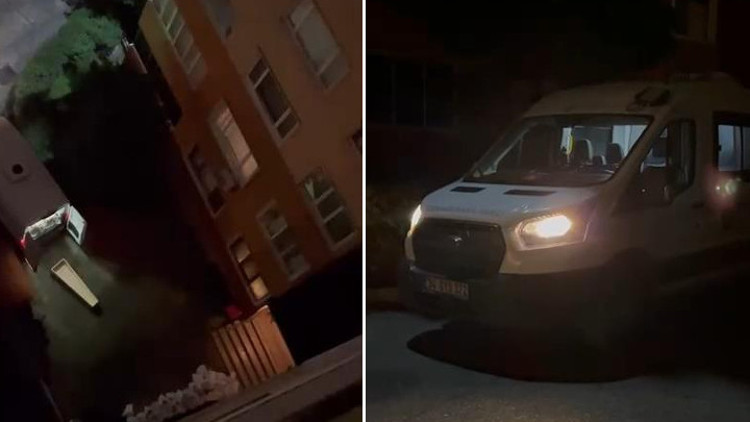 Beylikdüzü’nde kan donduran olay. Elleri bantlı, ipe asılı ceset bulundu