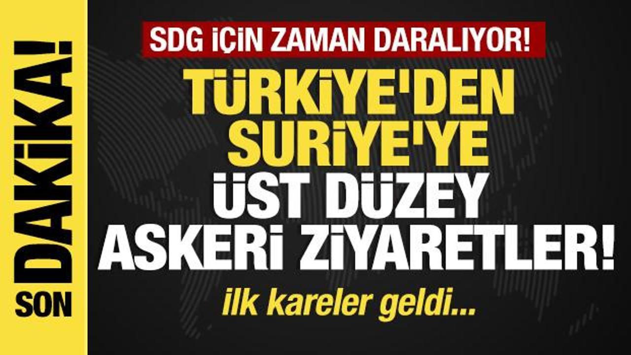 Son dakika… Şam’dan terör örgütüne gözdağı! Genelkurmay Başkanı Suriye’de!
