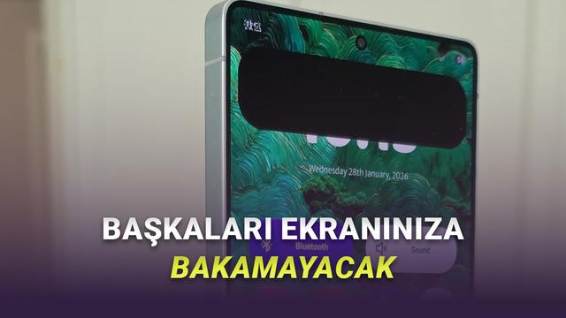 Samsung Galaxy S26'da Başkalarının Ekranınızı Görmesini Engelleyecek Ekran Gizliliği Özelliği Resmen Doğrulandı [Video]