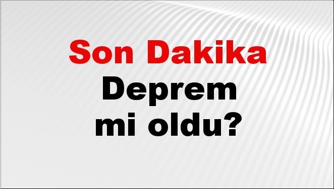Son dakika Malatya’da deprem mi oldu? Az önce deprem Malatya’da nerede oldu? Malatya deprem Kandilli ve AFAD son depremler listesi 12 Ocak 2026