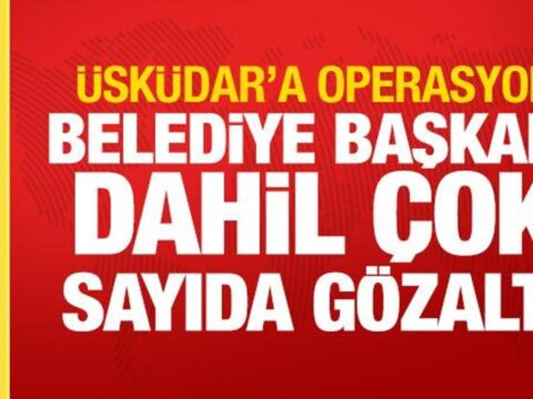 Uskudar belediyesine operasyon sinem dedetas dahil cok sayida gozalti AbRV2QiQ